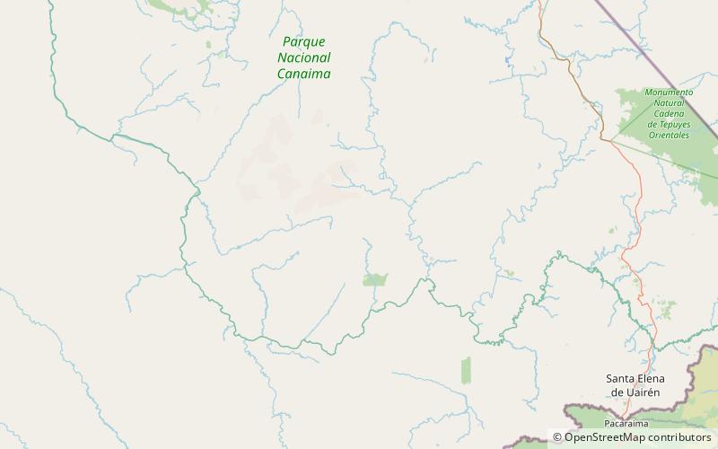 Upuigma-tepui location map
