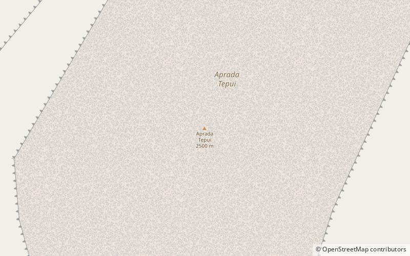 Tepuy Aprada location map