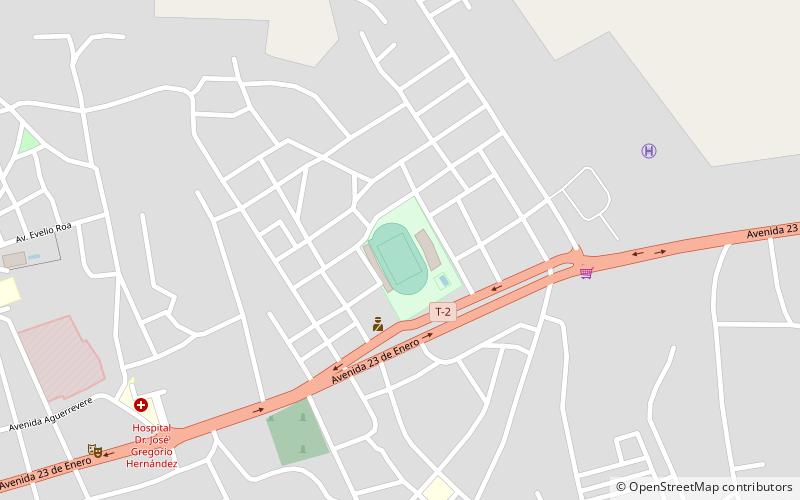 Estadio Antonio José de Sucre location map