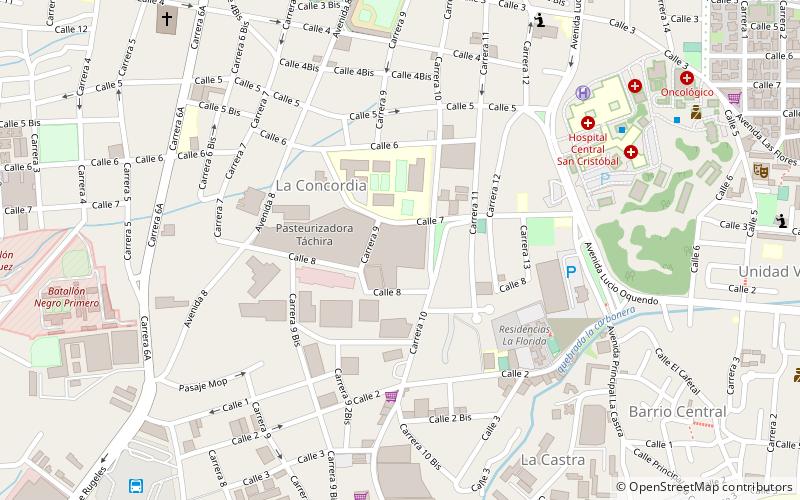 Colegio de Abogados del Estado Táchira location map