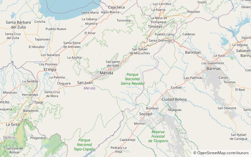 Pico Bonpland location map