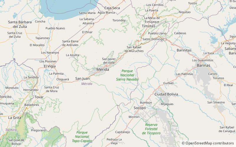 Pico La Concha location map