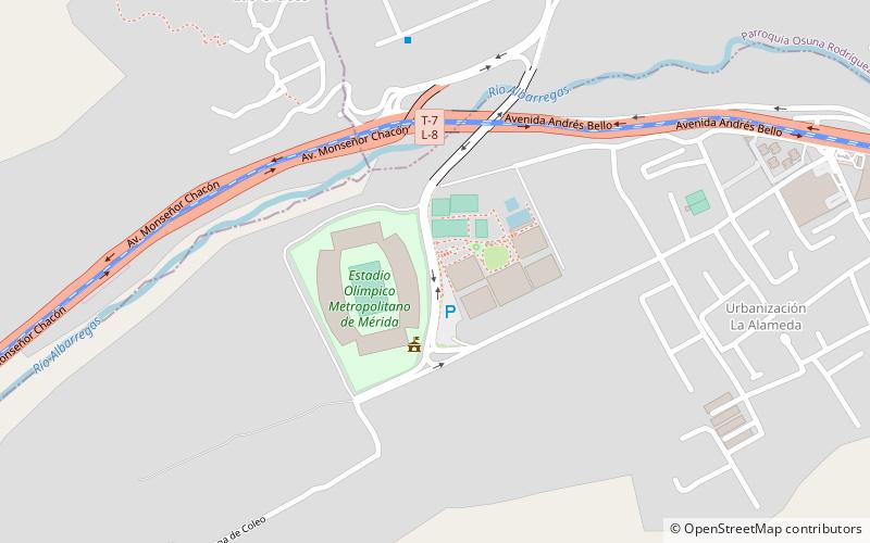 Estadio Metropolitano de Mérida location map
