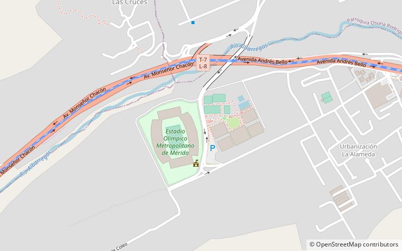 Estadio Metropolitano de San Cristóbal location map