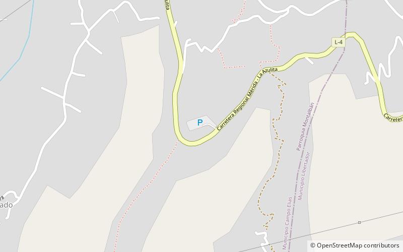 la venezuela de antier merida location map