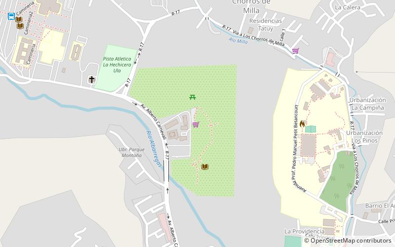 Botanical Garden of Mérida location map