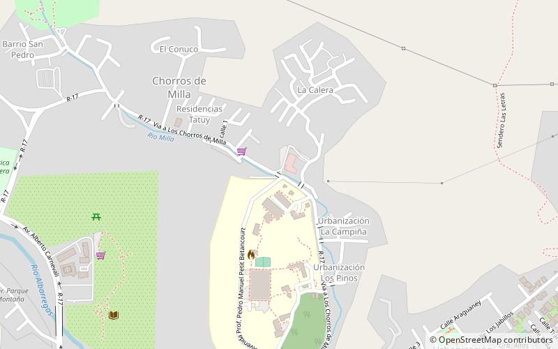 C.C. Villa Los Chorros location map