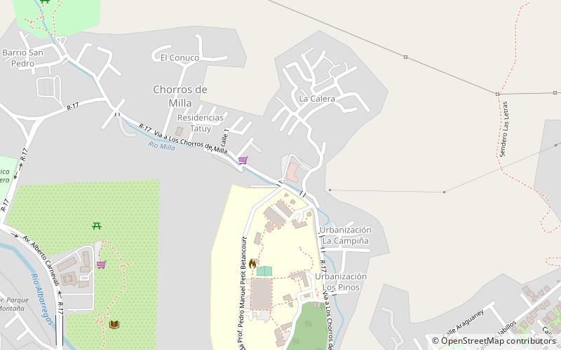 CC Villa Los Chorros location map