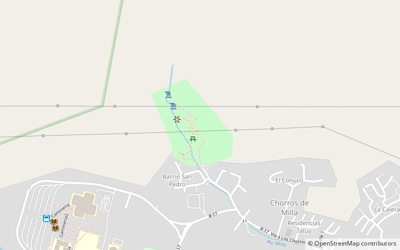 Parque Zoológico Chorros de Milla location map