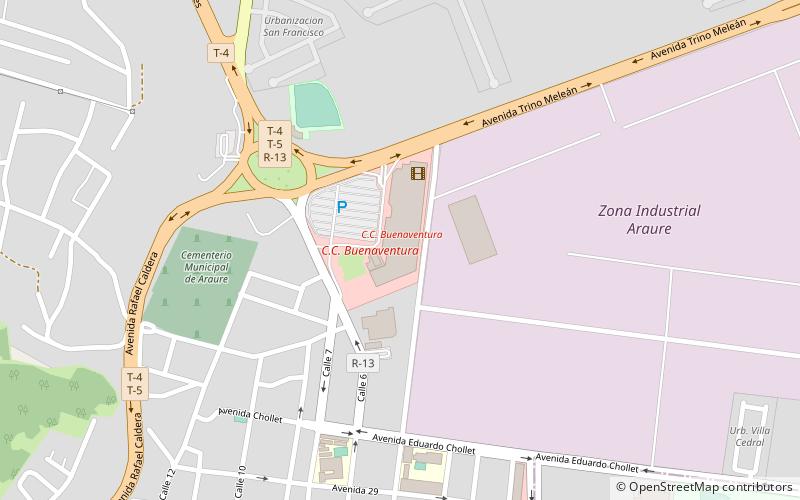 Araure location map