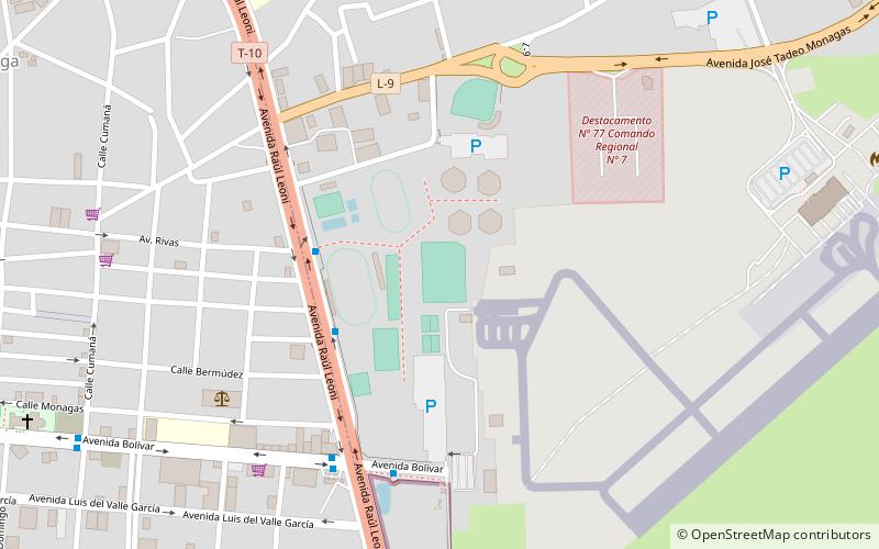 estadio alexander bottini maturin location map