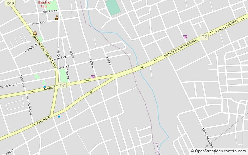 Quibor location map