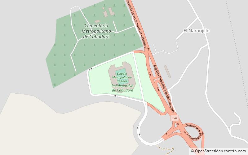 Estadio Metropolitano de Fútbol de Lara location map