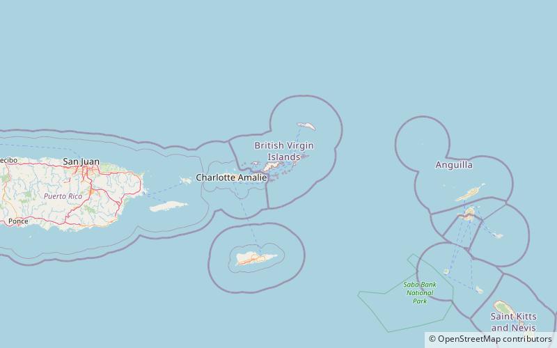 Isla Dead Chest location map