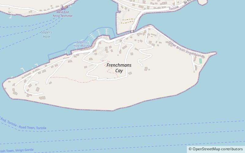 cayo frenchman tortola location map