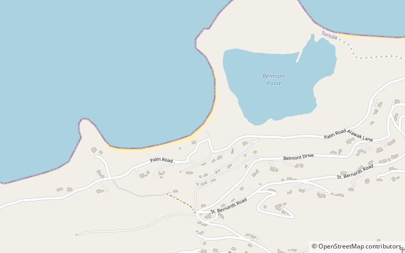 smugglers cove beach tortola location map