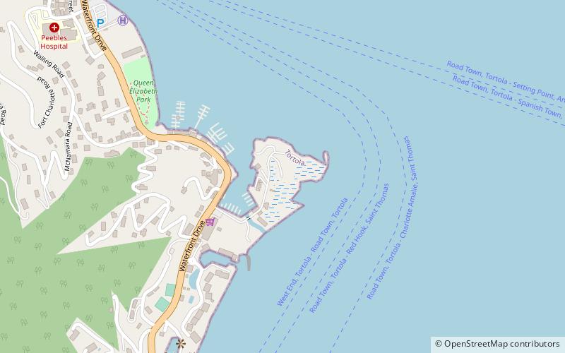 Wickams Cay location map