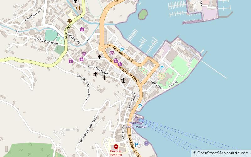 eglise saint guillaume de road town location map