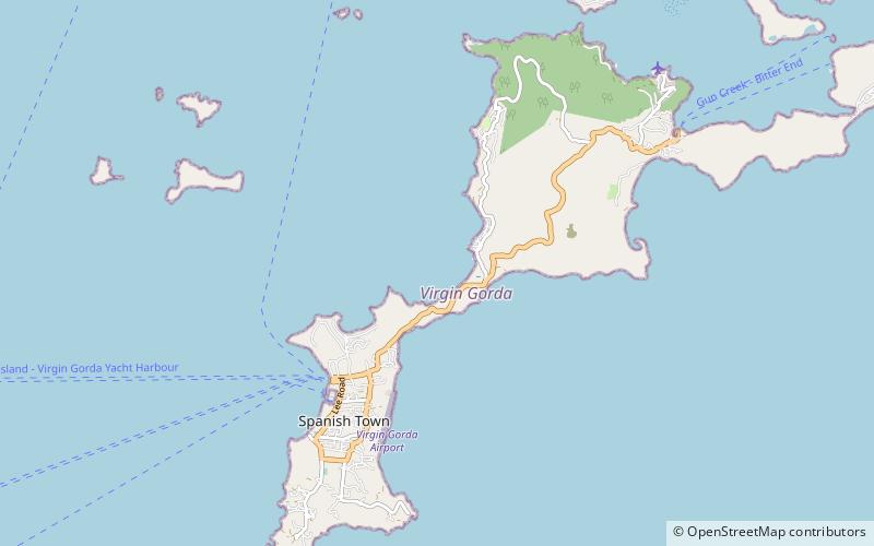 savannah bay virgin gorda location map