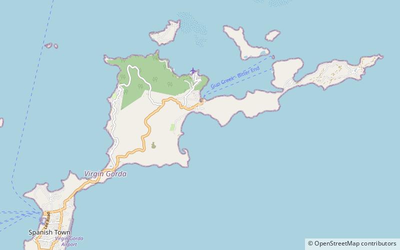 south sound virgin gorda location map