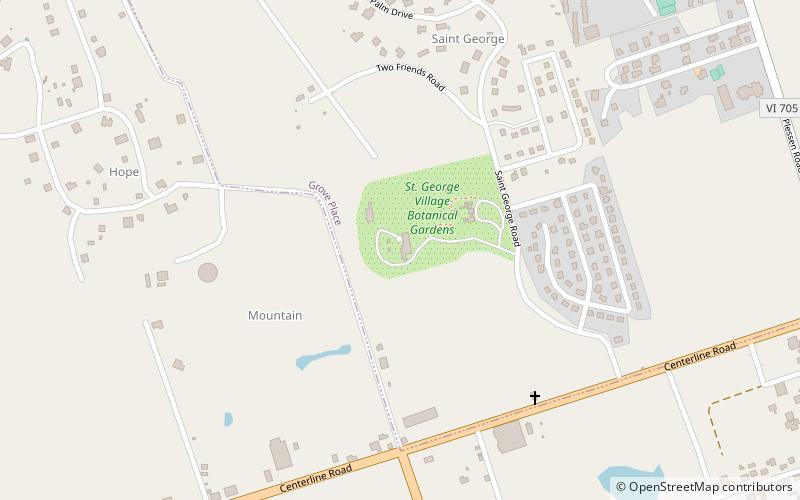 St. George Village Botanical Garden location map