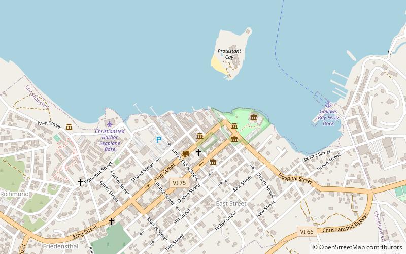Christiansted National Historic Site location map