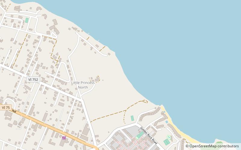 cathys fancy beach saint croix location map