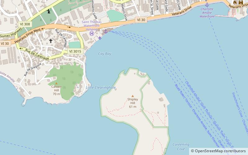 Creque Marine Railway location map