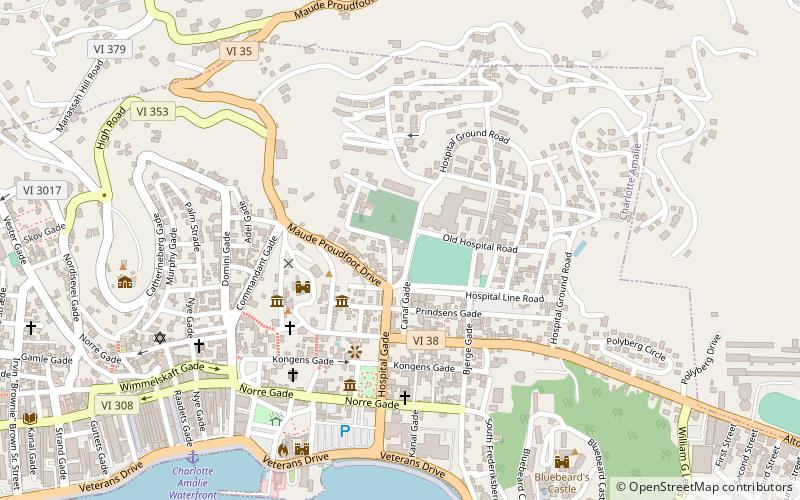 Lionel Roberts Park location map