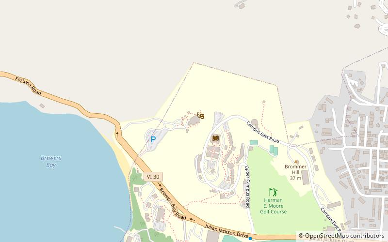 reichhold center saint thomas location map