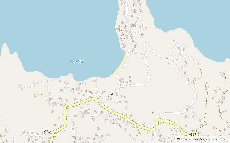 hull bay wyspa saint thomas location map