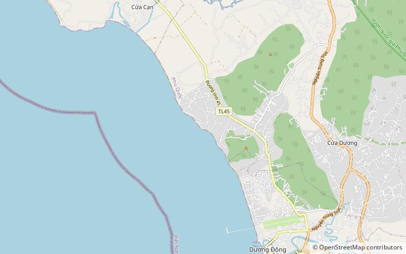 Ong Lang Beach location map