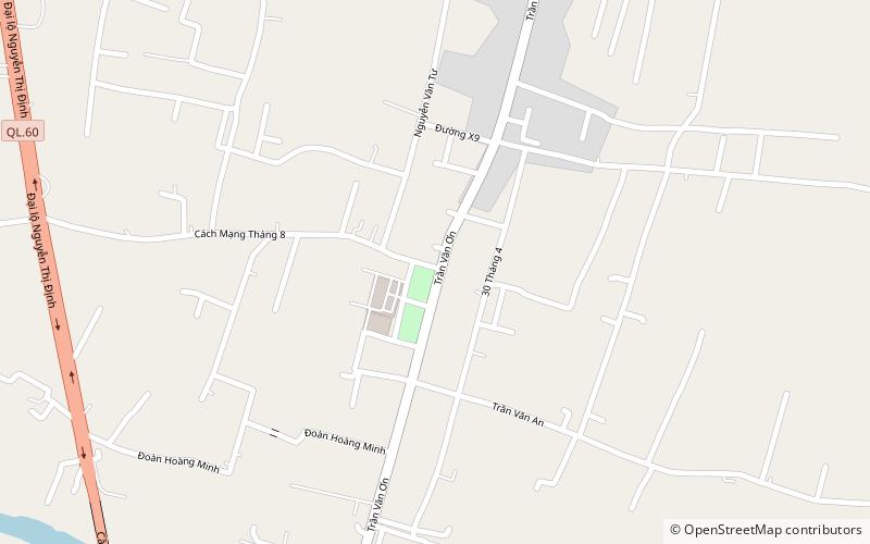 chau thanh district my tho location map