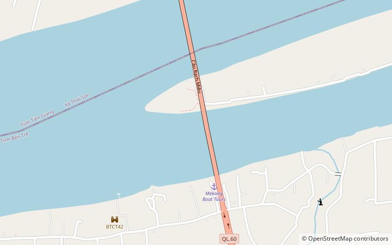 Rạch Miễu Bridge location map