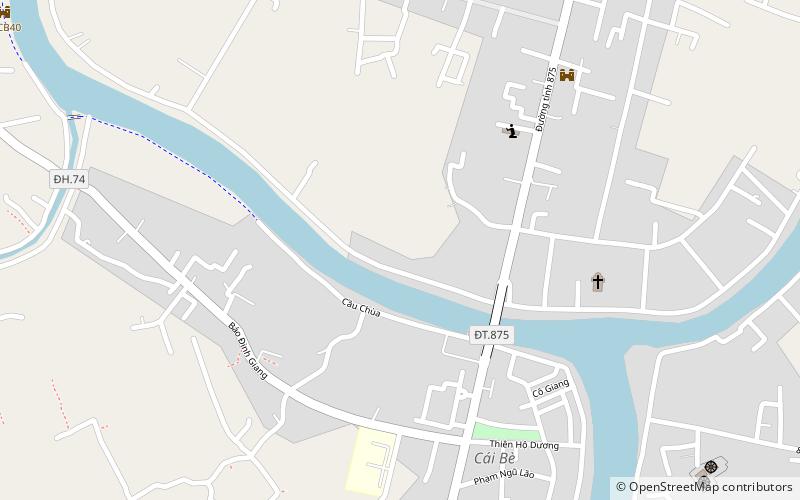 District de Cái Bè location map