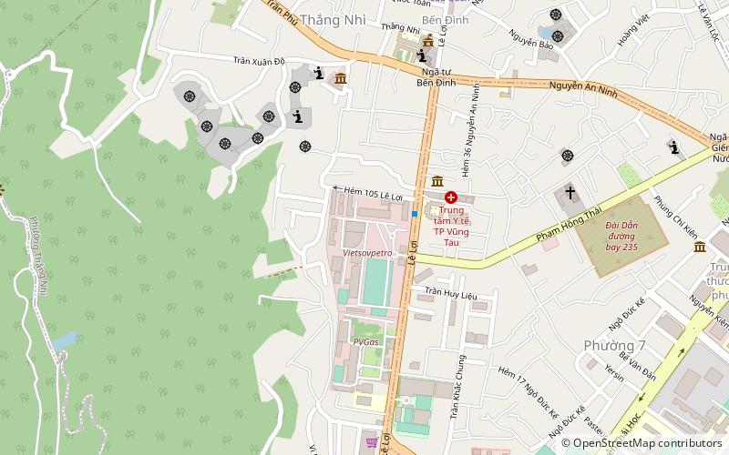 Vietsovpetro headquater location map