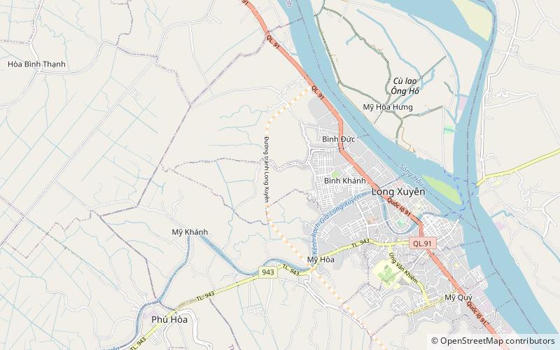 binh khanh long xuyen location map