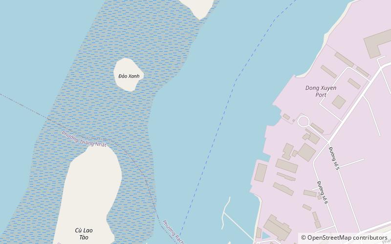Rạch Dừa location map