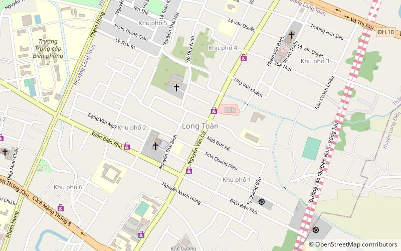 long toan ba ria location map
