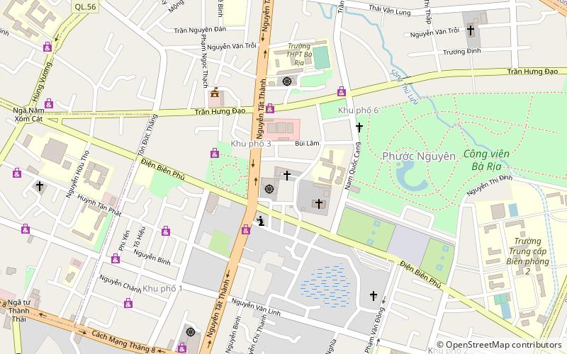 phuoc nguyen ba ria location map