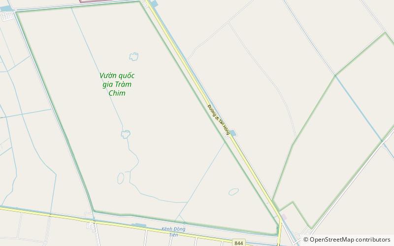 Park Narodowy Tràm Chim location map