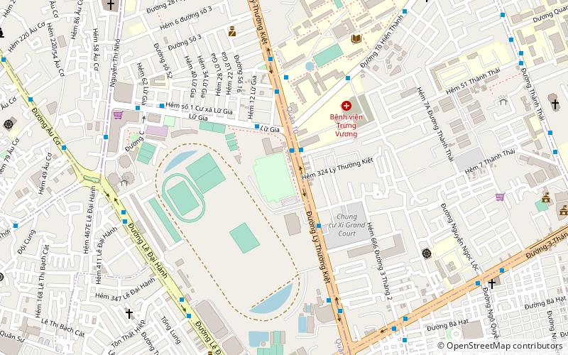 Phú Thọ Indoor Stadium location map