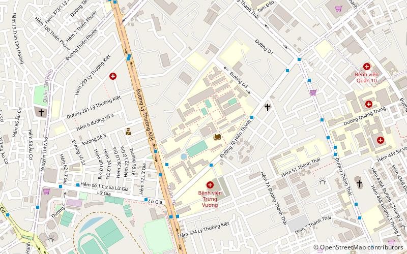 Ho Chi Minh City University of Technology location map