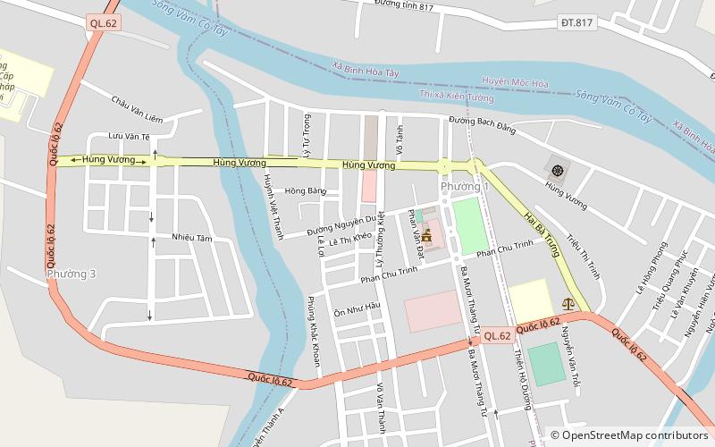 Kiến Tường location map