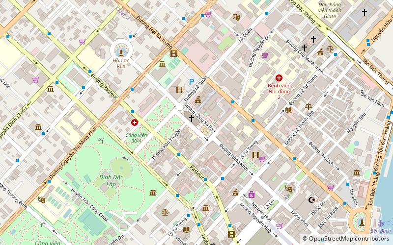 Công xã Paris Square location map