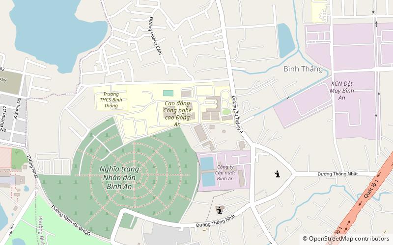 Bình An location map