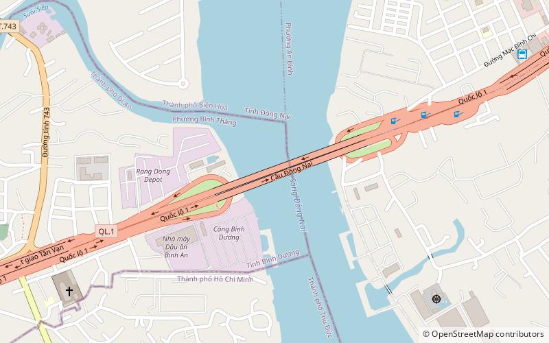 Cầu Đồng Nai location map