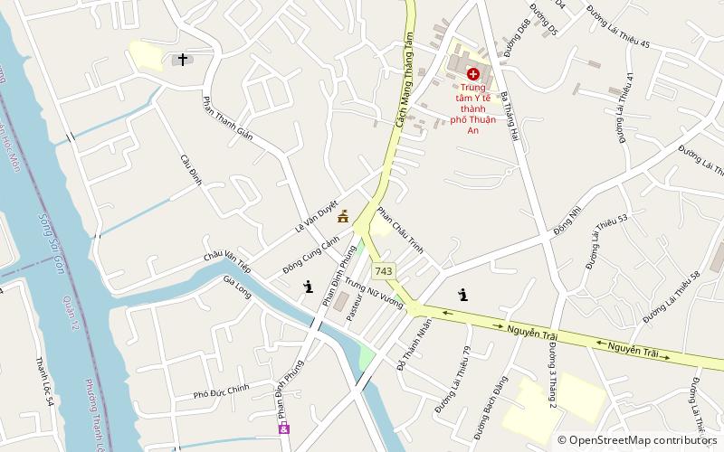 Lái Thiêu location map