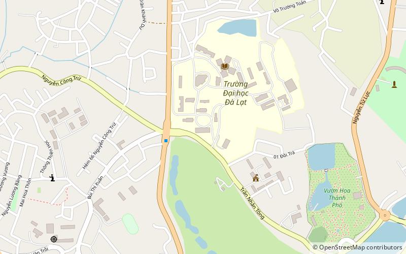 dalat university da lat location map