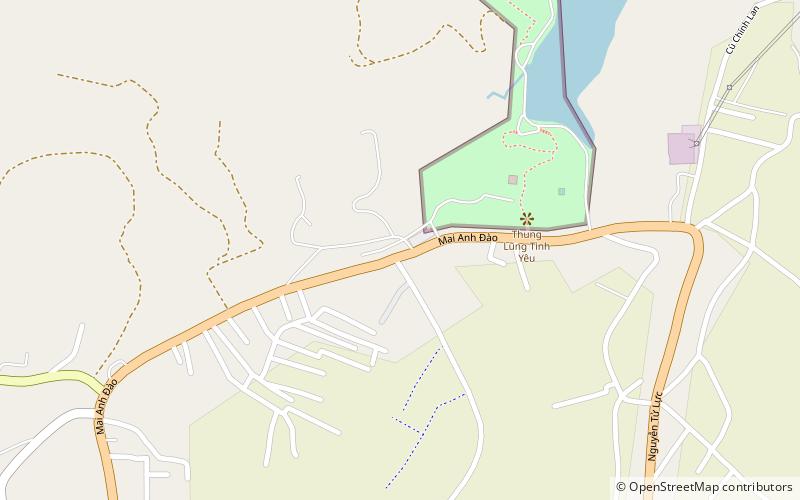 XQ Da Lat Historical Village location map